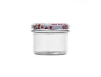 Zdjęcie: Komplet 6 słoików Spiżarnia Pani Domu 235 ml z zakrętką fi 82 6-zaczepową ALTOM DESIGN