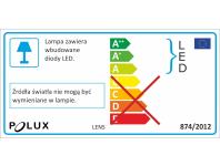 Zdjęcie: Lampa sufitowa Lens 42 W chrom IL MIO