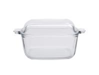 Zdjęcie: Naczynie żaroodporne Vega kwadratowe z pokrywką 2500 ml 26,2x21,7x12,2 cm ALTOM DESIGN