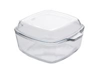 Zdjęcie: Naczynie żaroodporne Vega kwadratowe z pokrywką 2500 ml 26,2x21,7x12,2 cm ALTOM DESIGN