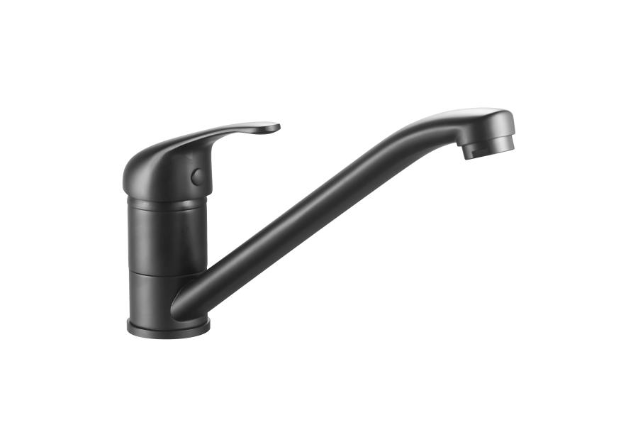 Zdjęcie: Bateria zlewozmywakowa niska Mitris czarna INVENA