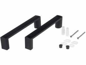 Uchwyt do drzwi prysznicowych - kwadratowy nero DEANTE