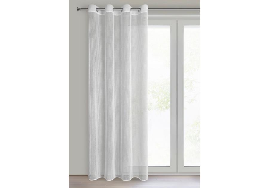 Zdjęcie: Firana gotowa Adri 140 x 250 cm biały EUROFIRANY