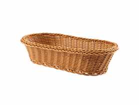 Koszyk podłużny Combo brązowy GALICJA