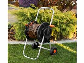 Wózek z wężem Black Line 1/2 - 20 m z pistoletem i armaturą BRADAS