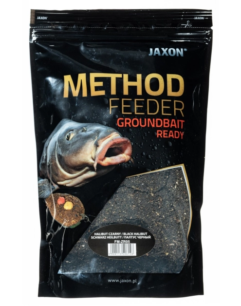 Zdjęcie: Zanęta method feeder ready 750 g halibut czarny JAXON