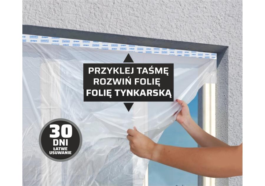 Zdjęcie: Taśma tynkarska Tynkarski Pro - Masker 30 dni 210 cm BLUE DOLPHIN