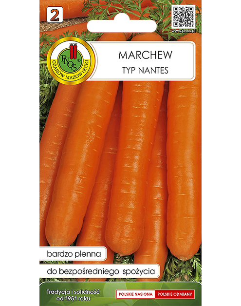 Zdjęcie: Marchew jadalna Nantes 3, 2 g PNOS