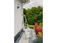 Zdjęcie: Drabina aluminiowa jednostronna MAX 5-stopniowa DRABEST