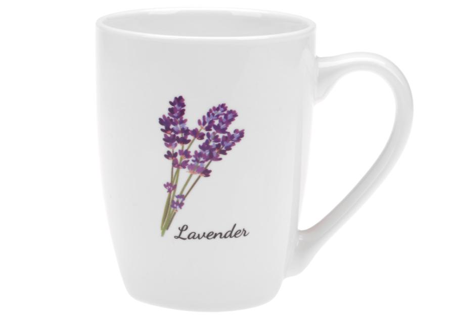 Zdjęcie: Kubek Prowansja 320 ml z porcelany New Bone 81473 Lavender RAVI