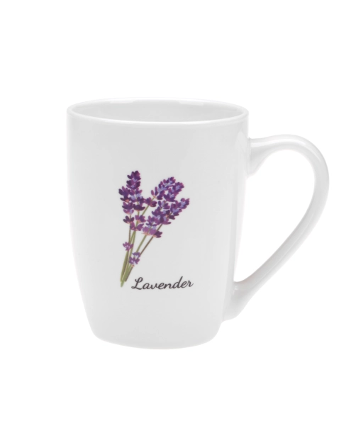 Zdjęcie: Kubek Prowansja 320 ml z porcelany New Bone 81473 Lavender RAVI