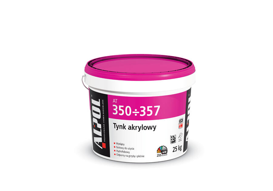 Zdjęcie: Tynk akrylowy baranek 1,5 mm baza 25 kg baza b2 AT351 ALPOL