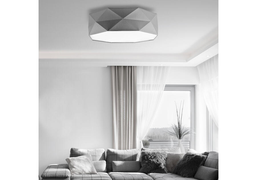 Zdjęcie: Lampa wisząca Kantoor 4 Pł 1566 gray TK LIGHTING