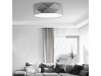 Zdjęcie: Lampa wisząca Kantoor 4 Pł 1566 gray TK LIGHTING