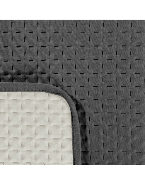 Zdjęcie: Narzuta Boni 170x210 cm stalowo-kremowa EUROFIRANY