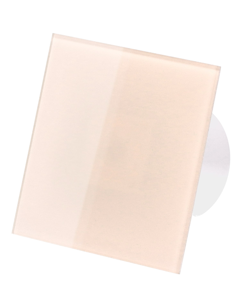 Zdjęcie: Wentylator Domowy Veroni Glass 100 WCH z wyłącznikiem czasowym i higrostatem beżowy DOSPEL