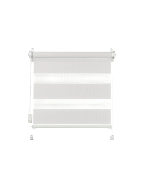 Zdjęcie: Roleta Mini Dzień/Noc 62x140 cm jasny szary 211 DECODESIGN