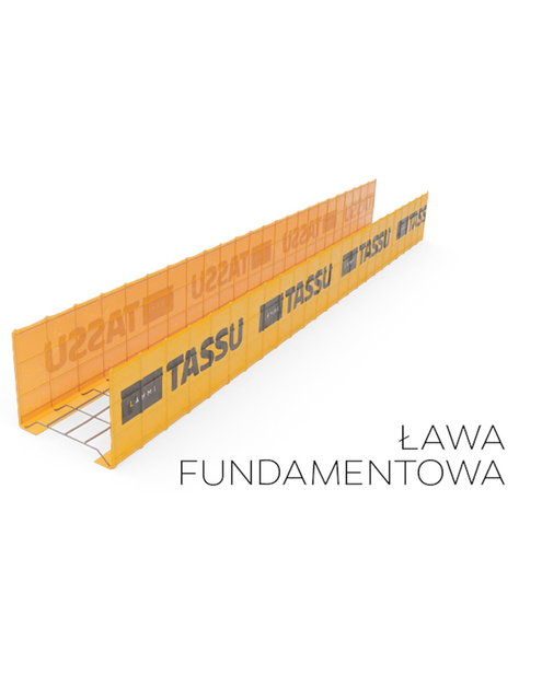 Zdjęcie: Forma ławy fundamentowej Tassu LT35 300x500x5000 mm LAMMI