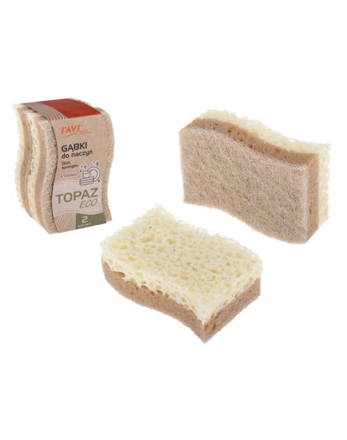 Zdjęcie: Gąbki do naczyń Topaz 2 sztuki 10514 RAVI