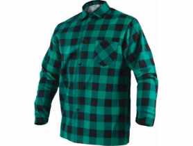 Koszula flanelowa Square zielona XXL STALCO