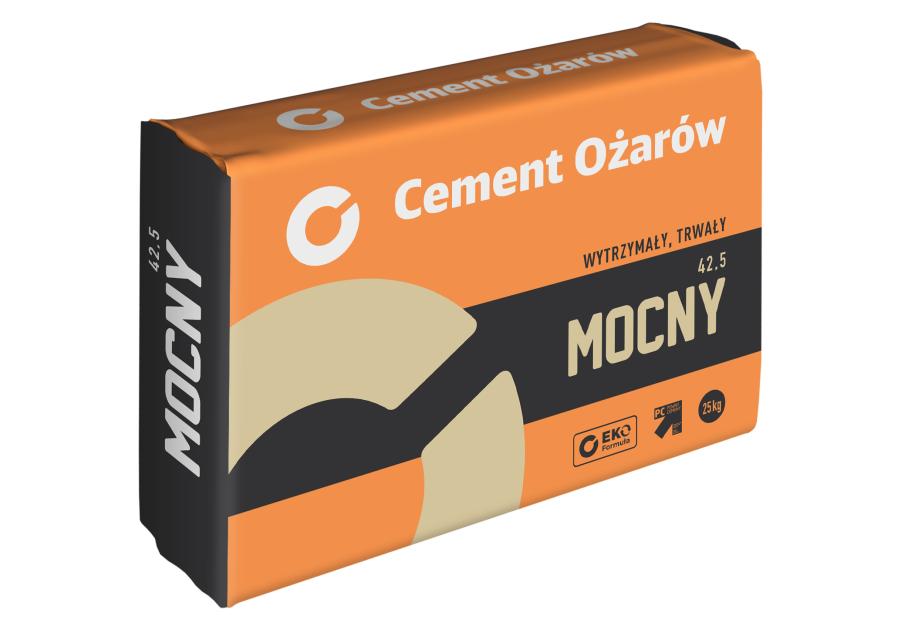 Zdjęcie: Cement MOCNY 42,5 - 25 kg CEMENT OŻARÓW