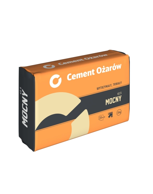 Zdjęcie: Cement MOCNY 42,5 - 25 kg CEMENT OŻARÓW