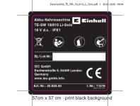 Zdjęcie: Zamiatarka TE-SW 18/610 Li Solo 2352040 EINHELL