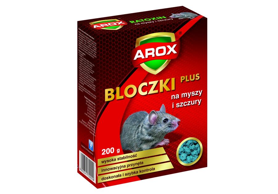 Zdjęcie: Kostka na myszy i szczury Arox 0,2 kg AGRECOL