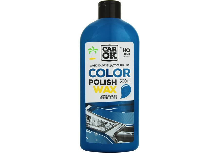 Zdjęcie: Wosk koloryzujący Carnauba niebieski 500 ml CAR OK