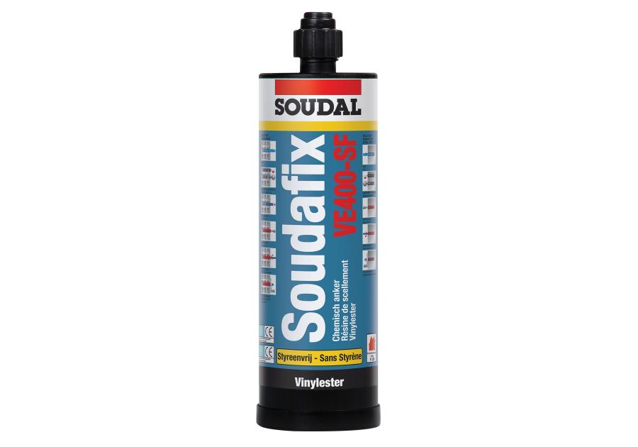 Zdjęcie: Kotwa chemiczna Soudafix VE400-SF 380 ml ciemnoszary SOUDAL