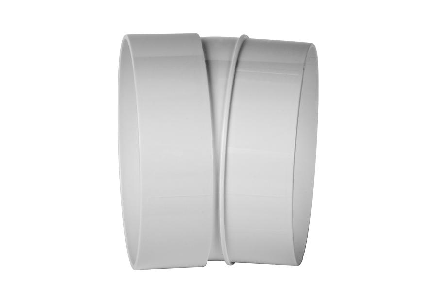 Zdjęcie: Kolano kanału okrągłego 15 stopni fi 100 AWENTA