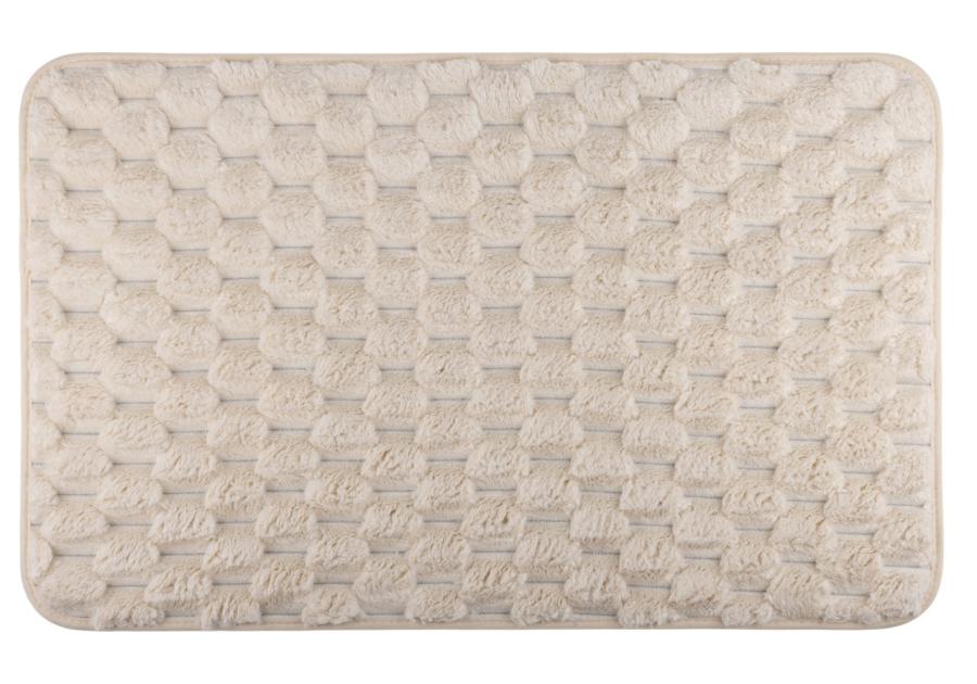 Zdjęcie: Dywanik łazienkowy Samoa 50x80 cm kremowy GALICJA