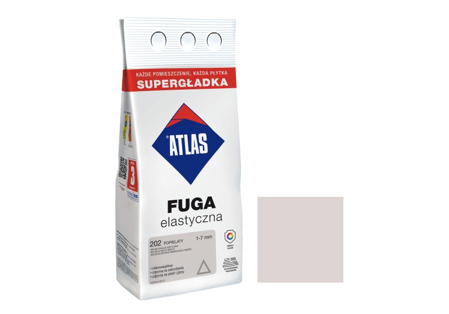 Zdjęcie: Fuga elastyczna kolor 202 popielaty alubag 2 kg ATLAS