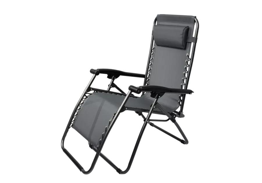 Zdjęcie: Leżak rozkładany Bliss Comfort szary MINGO