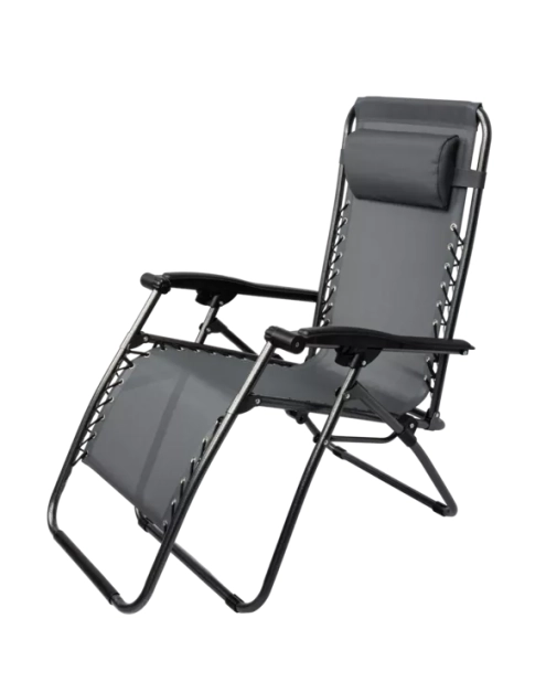 Zdjęcie: Leżak rozkładany Bliss Comfort szary MINGO