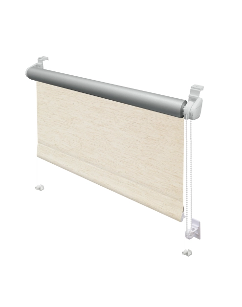 Zdjęcie: Roleta Mini Thermo Struktura 494 kolor naturalny 68x150 cm GARDINIA