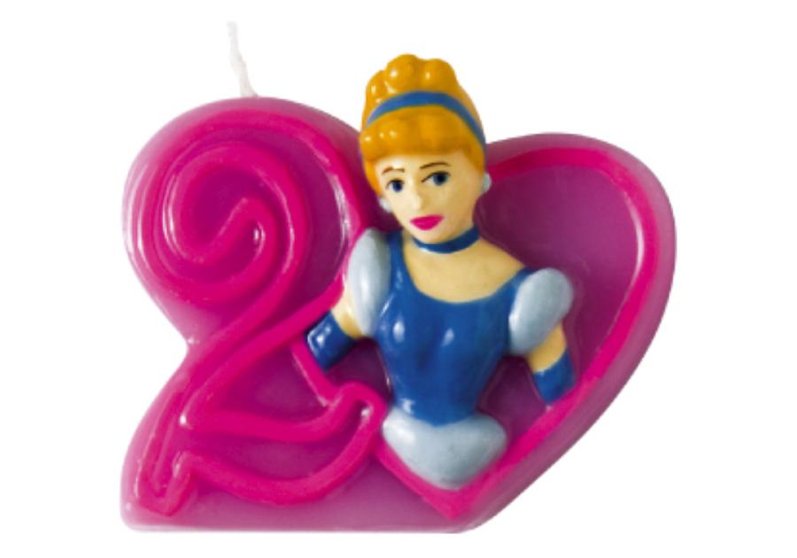 Zdjęcie: Świeczka 2 Księżniczki DISNEY