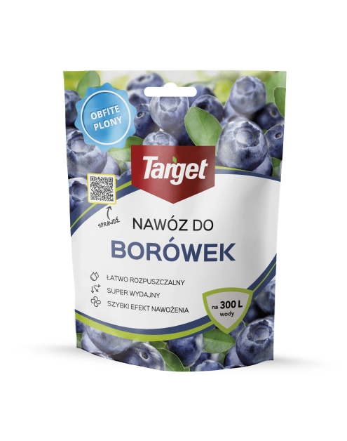 Zdjęcie: Nawóz rozpuszczalny do borówek z mikroskładnikami Obfite plony 0,015 kg TARGET