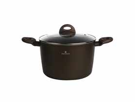 Garnek Aurum 24 cm z pokrywką 6 L VALDINOX
