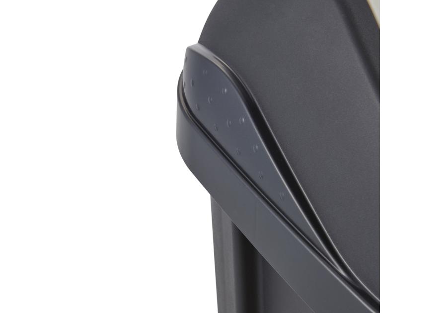 Zdjęcie: Kosz na śmieci z obrotową pokrywą Swantje 10 L grafit KEEEPER