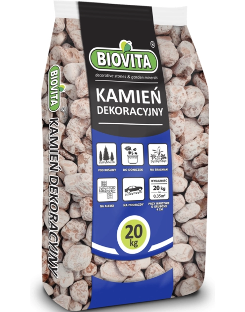 Zdjęcie: Otoczak Rosso verona 40-60 mm - 20 kg BIOVITA