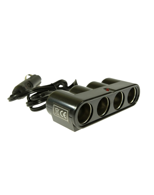 Zdjęcie: Rozgałęziacz do wtyczki zapalniczki poczwórny BOTTARI