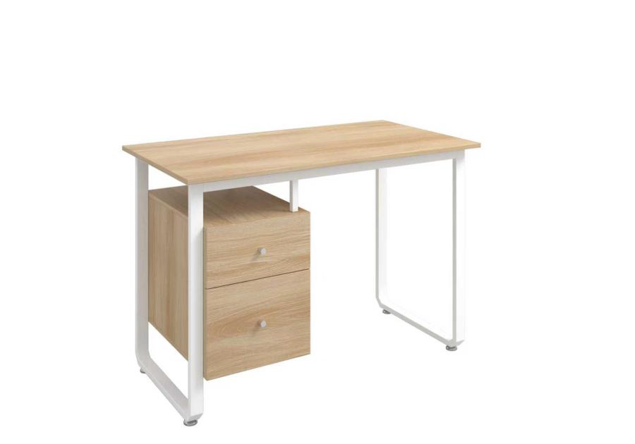 Zdjęcie: Biurko Credo dąb artisan biały TS INTERIOR