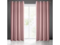 Zdjęcie: Zasłona gotowa Ada 140x250 cm różowy EUROFIRANY
