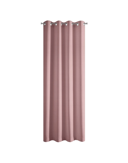 Zdjęcie: Zasłona gotowa Ada 140x250 cm różowy EUROFIRANY