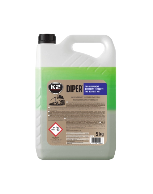 Zdjęcie: Środek do czyszczenia mocno zabrudzonych powierzchni dwuskładnikowy 5 L K2