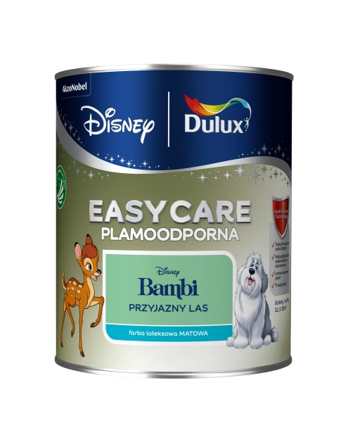 Zdjęcie: Farba lateksowa 1 L przyjazny las matowa EASYCARE DISNEY