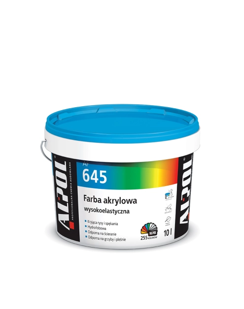 Zdjęcie: Farba akrylowa wysokoelastyczna 10 L AF645 ALPOL