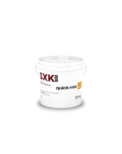 Zdjęcie: Tynk siloksanowy silikatowo-silikonowy Sxk Sisi kolor 25 kg QUICK-MIX