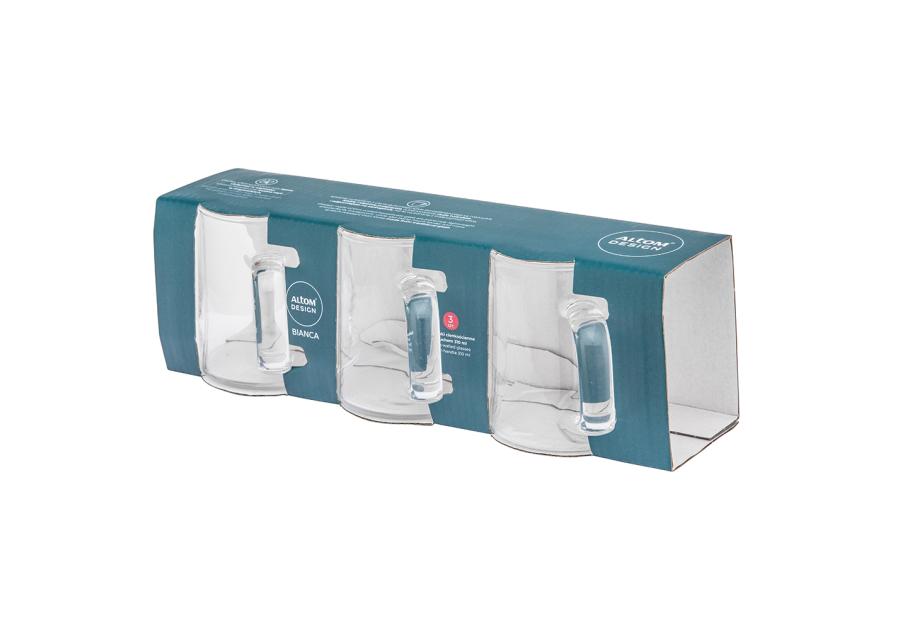 Zdjęcie: Komplet 3 kubków cienkościennych Bianca 310 ml ALTOM DESIGN